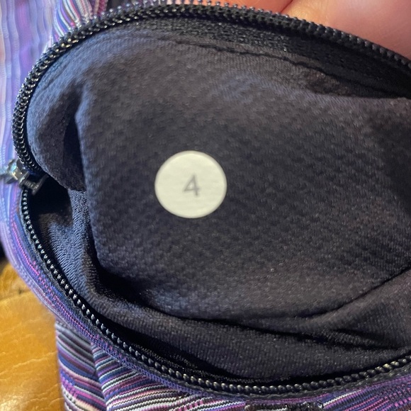 Lululemon Pace Rival Crop in Space Dye Twist Ultra Violet Multi / Blue - Picture 13 of 14